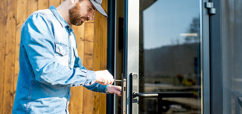Frameless Glass Storefront Door Locks Replacement in Huron, CA